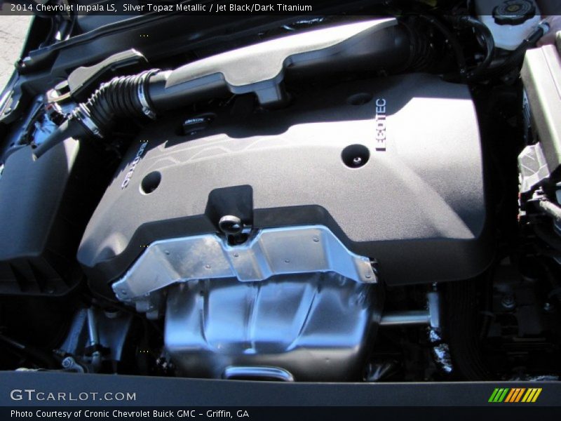 Silver Topaz Metallic / Jet Black/Dark Titanium 2014 Chevrolet Impala LS