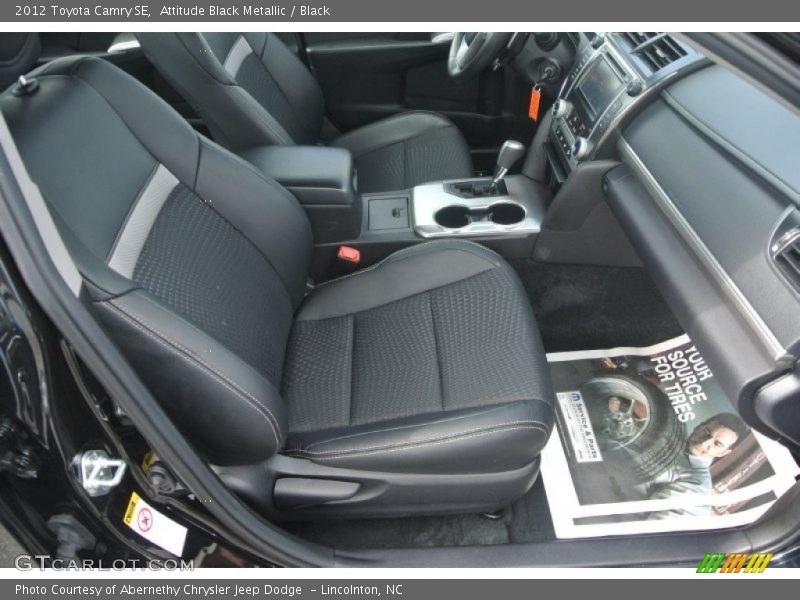 Attitude Black Metallic / Black 2012 Toyota Camry SE