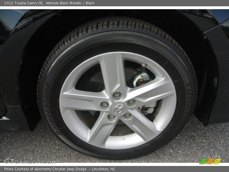 Attitude Black Metallic / Black 2012 Toyota Camry SE