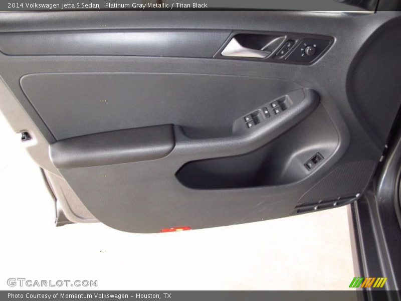Platinum Gray Metallic / Titan Black 2014 Volkswagen Jetta S Sedan