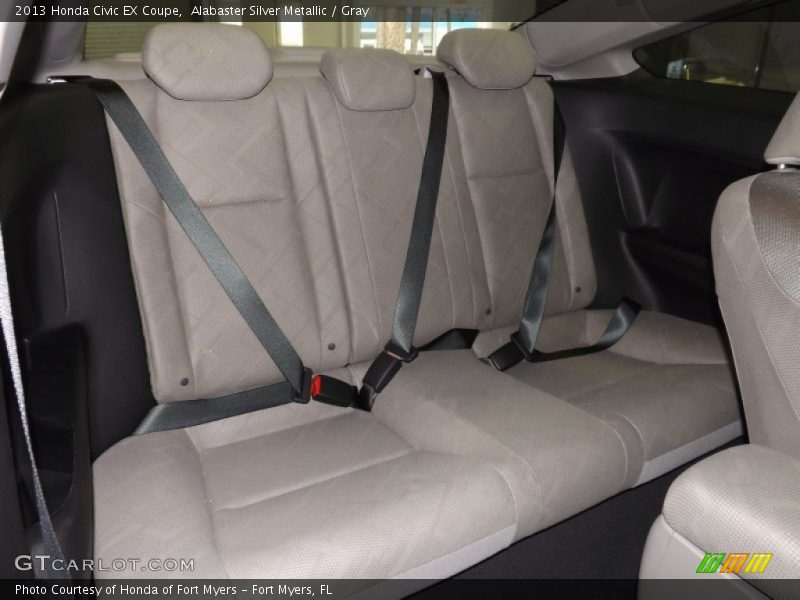 Rear Seat of 2013 Civic EX Coupe