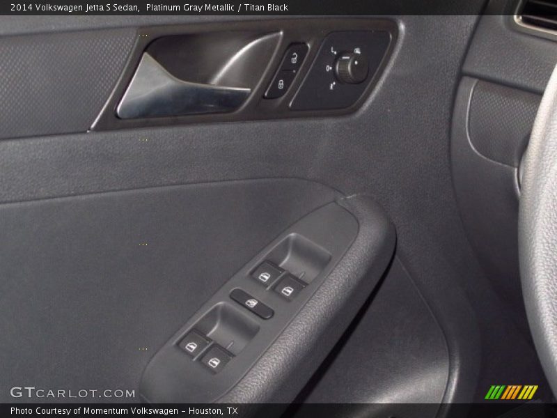 Platinum Gray Metallic / Titan Black 2014 Volkswagen Jetta S Sedan