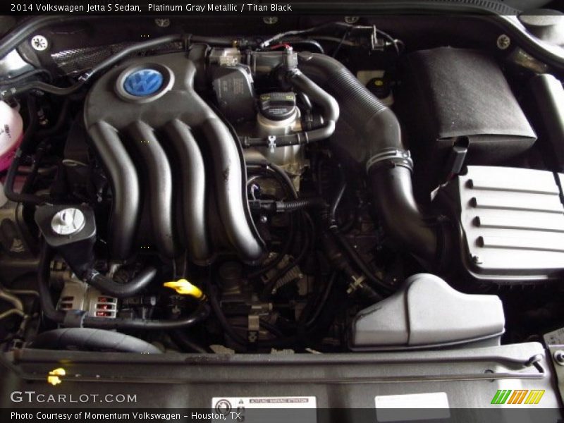 Platinum Gray Metallic / Titan Black 2014 Volkswagen Jetta S Sedan