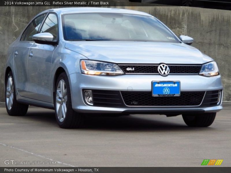 Reflex Silver Metallic / Titan Black 2014 Volkswagen Jetta GLI