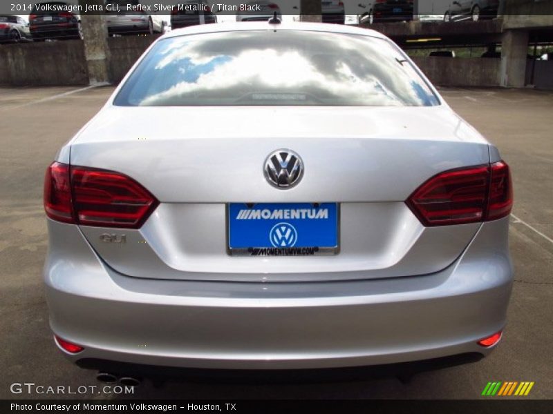 Reflex Silver Metallic / Titan Black 2014 Volkswagen Jetta GLI