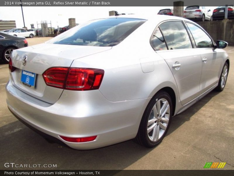 Reflex Silver Metallic / Titan Black 2014 Volkswagen Jetta GLI
