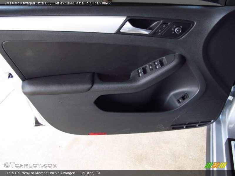 Reflex Silver Metallic / Titan Black 2014 Volkswagen Jetta GLI