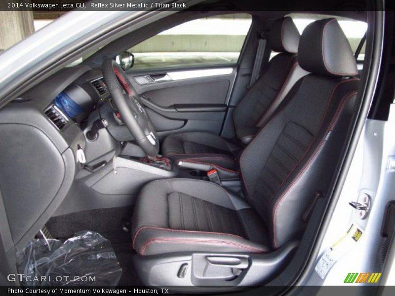 Reflex Silver Metallic / Titan Black 2014 Volkswagen Jetta GLI