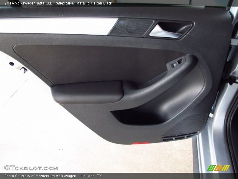 Reflex Silver Metallic / Titan Black 2014 Volkswagen Jetta GLI