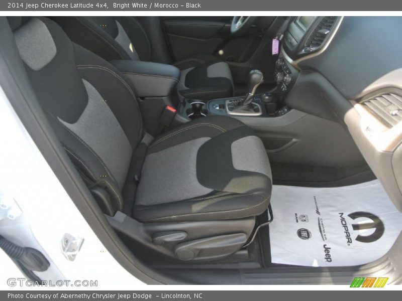 Bright White / Morocco - Black 2014 Jeep Cherokee Latitude 4x4