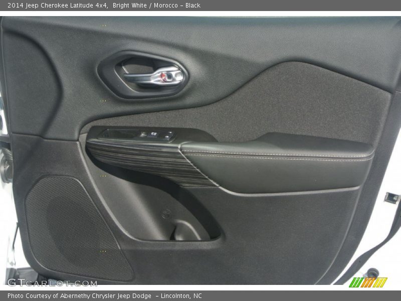 Bright White / Morocco - Black 2014 Jeep Cherokee Latitude 4x4