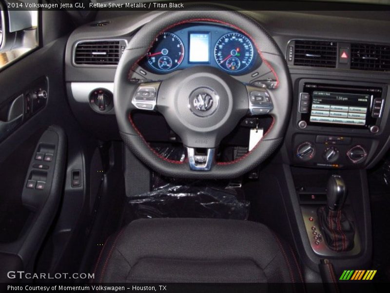Reflex Silver Metallic / Titan Black 2014 Volkswagen Jetta GLI