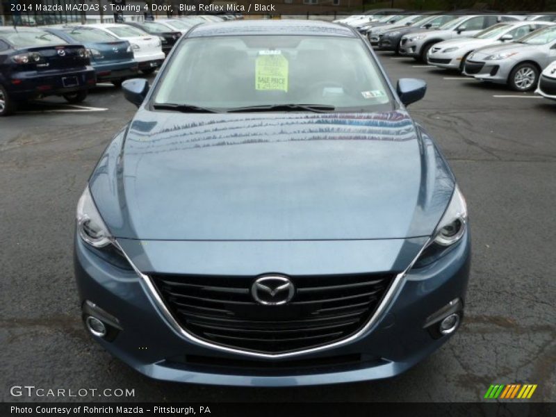 Blue Reflex Mica / Black 2014 Mazda MAZDA3 s Touring 4 Door