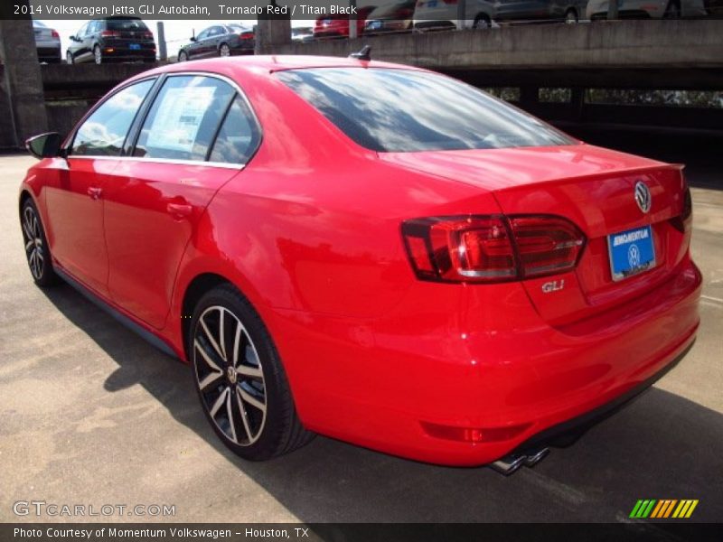 Tornado Red / Titan Black 2014 Volkswagen Jetta GLI Autobahn
