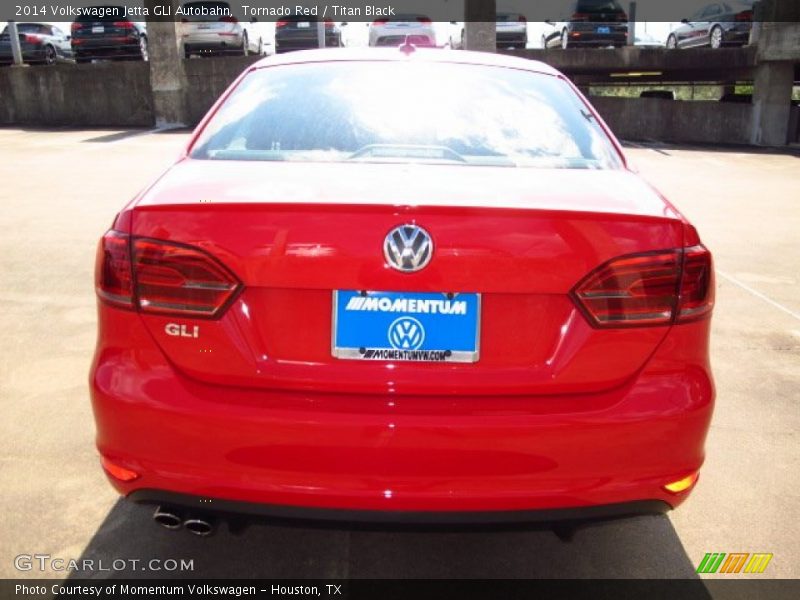 Tornado Red / Titan Black 2014 Volkswagen Jetta GLI Autobahn