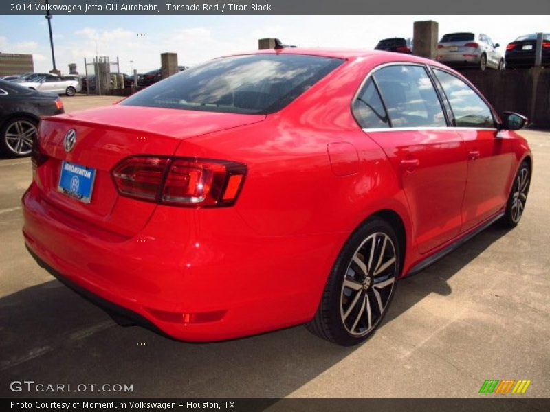 Tornado Red / Titan Black 2014 Volkswagen Jetta GLI Autobahn