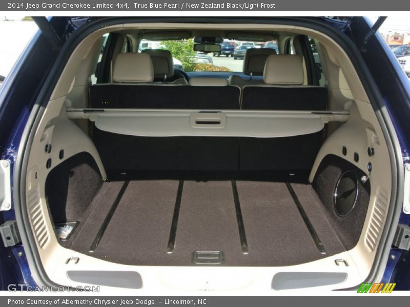 True Blue Pearl / New Zealand Black/Light Frost 2014 Jeep Grand Cherokee Limited 4x4