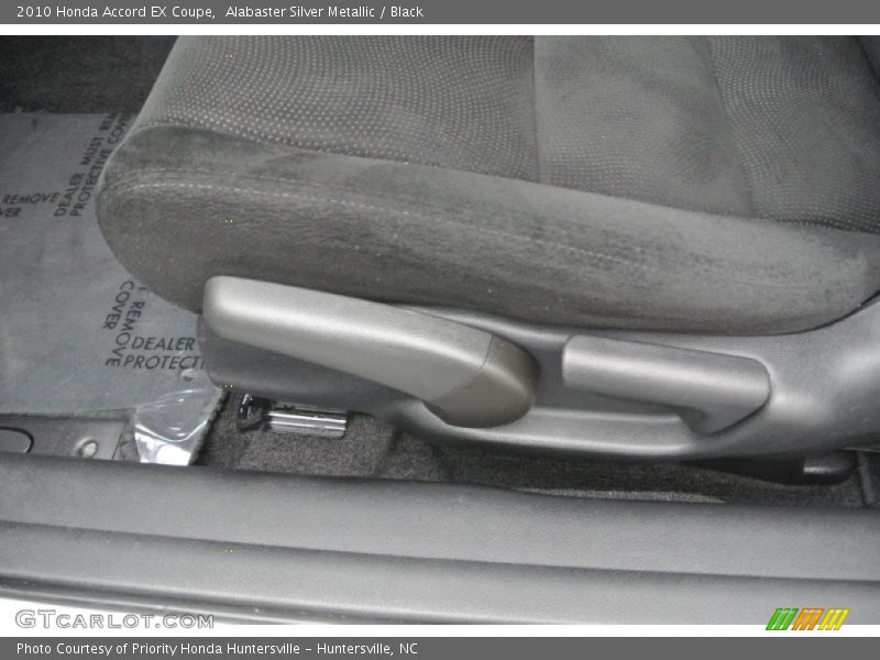Alabaster Silver Metallic / Black 2010 Honda Accord EX Coupe