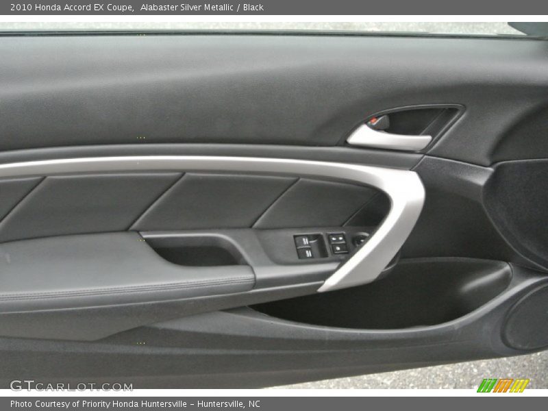 Alabaster Silver Metallic / Black 2010 Honda Accord EX Coupe
