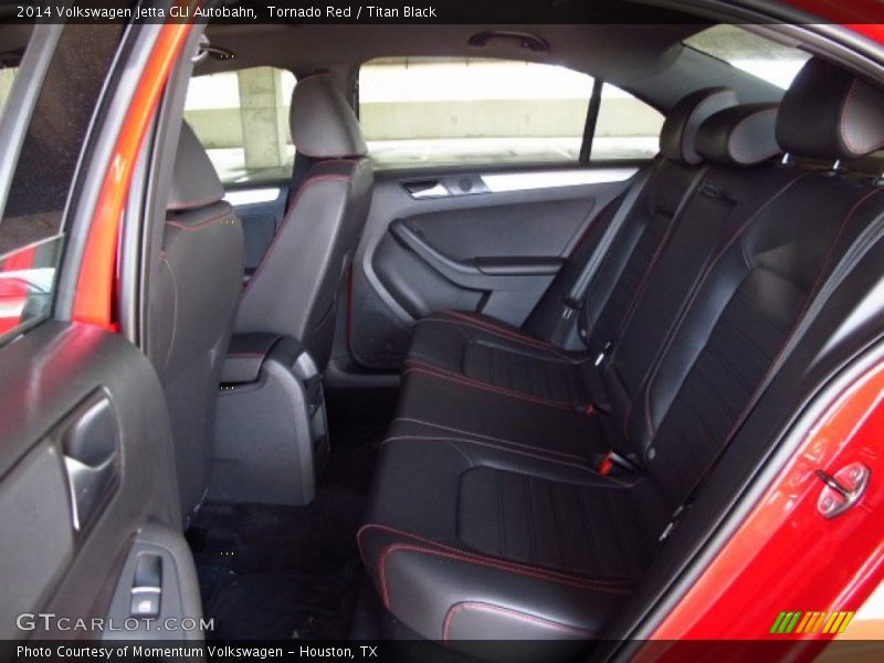 Tornado Red / Titan Black 2014 Volkswagen Jetta GLI Autobahn