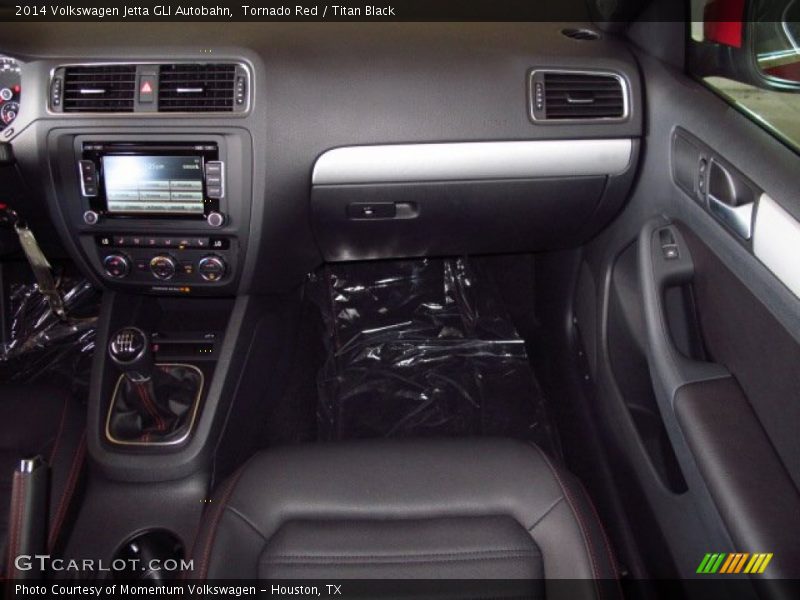 Tornado Red / Titan Black 2014 Volkswagen Jetta GLI Autobahn