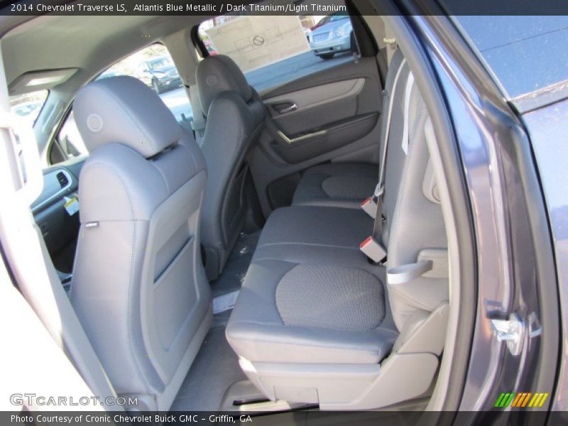 Atlantis Blue Metallic / Dark Titanium/Light Titanium 2014 Chevrolet Traverse LS