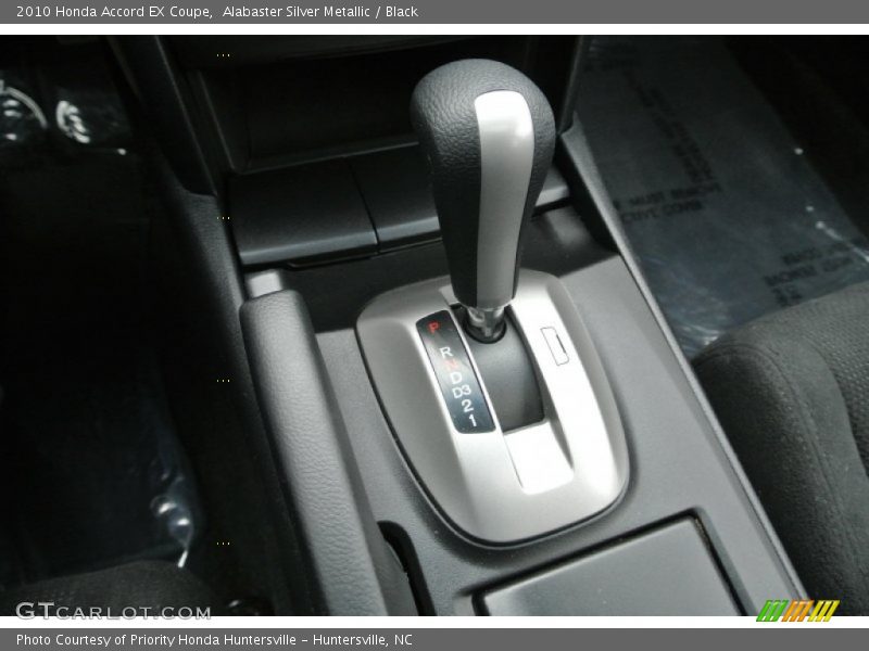 Alabaster Silver Metallic / Black 2010 Honda Accord EX Coupe