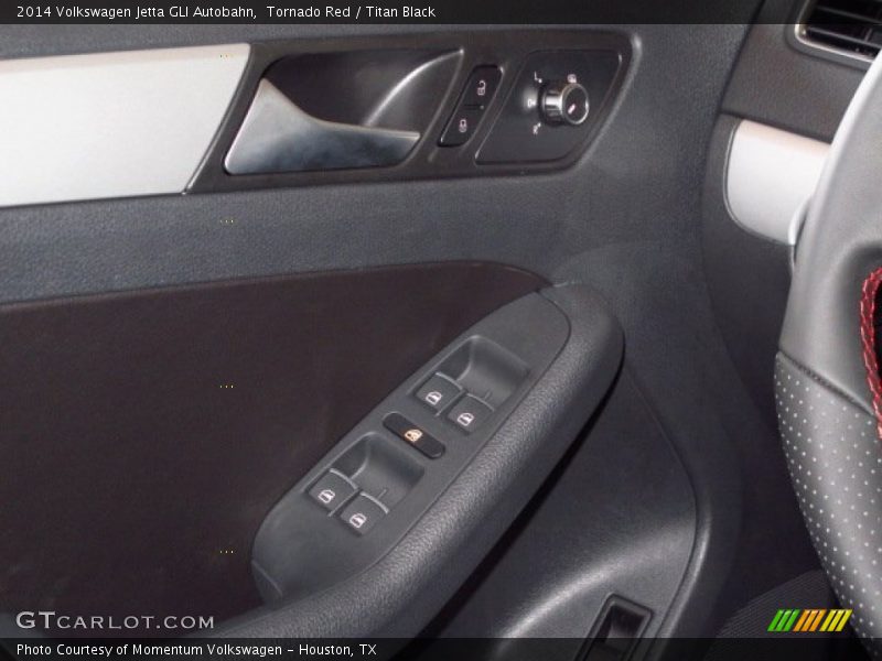 Tornado Red / Titan Black 2014 Volkswagen Jetta GLI Autobahn