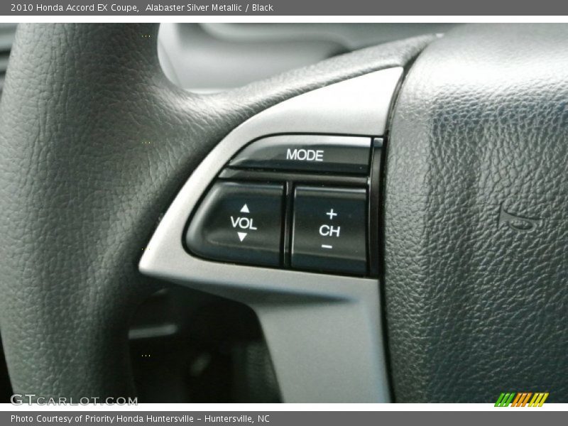 Alabaster Silver Metallic / Black 2010 Honda Accord EX Coupe