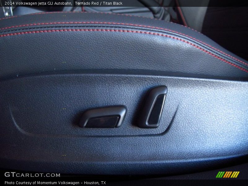 Tornado Red / Titan Black 2014 Volkswagen Jetta GLI Autobahn