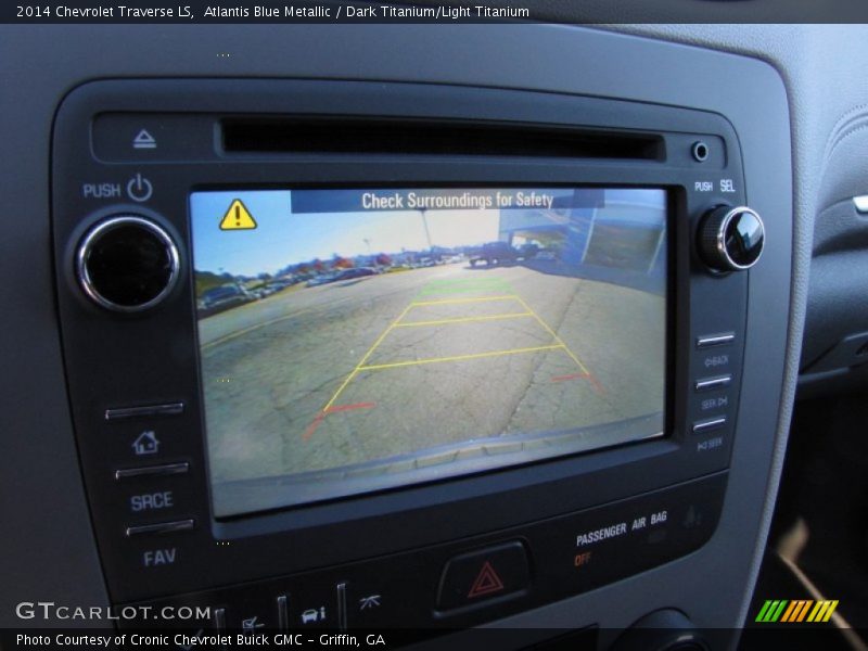 Atlantis Blue Metallic / Dark Titanium/Light Titanium 2014 Chevrolet Traverse LS