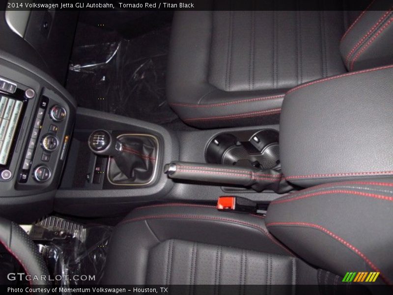 Tornado Red / Titan Black 2014 Volkswagen Jetta GLI Autobahn