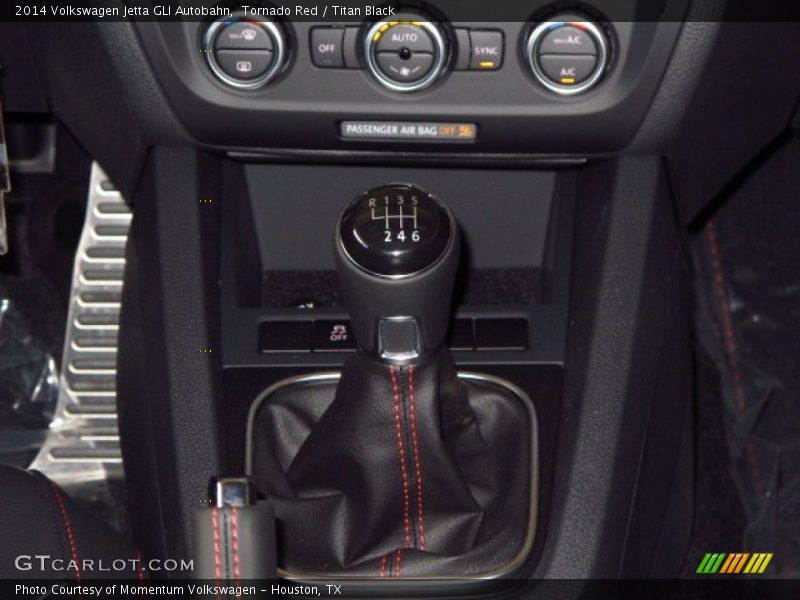 Tornado Red / Titan Black 2014 Volkswagen Jetta GLI Autobahn