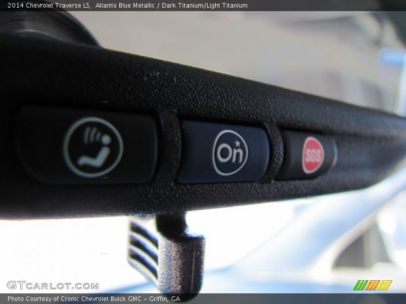 Atlantis Blue Metallic / Dark Titanium/Light Titanium 2014 Chevrolet Traverse LS
