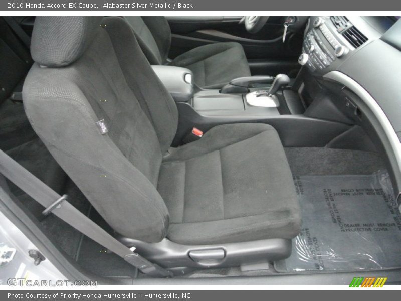 Alabaster Silver Metallic / Black 2010 Honda Accord EX Coupe