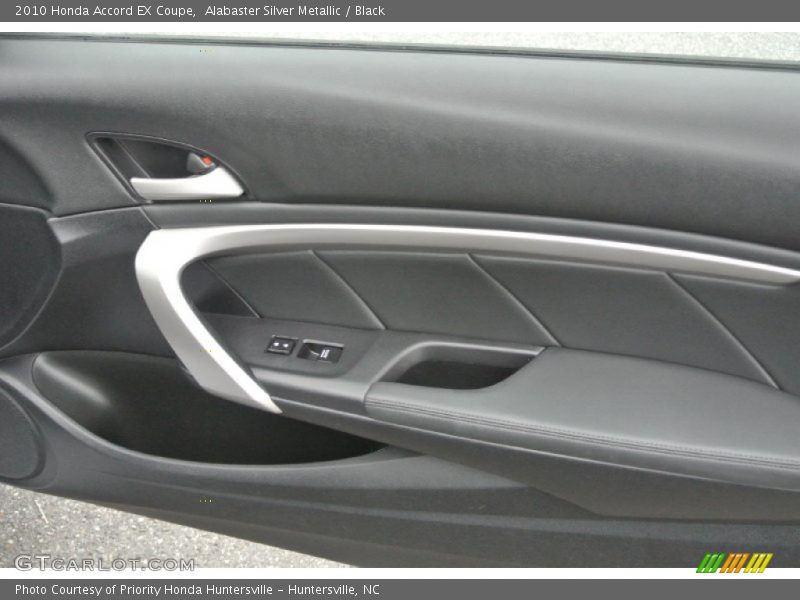 Alabaster Silver Metallic / Black 2010 Honda Accord EX Coupe