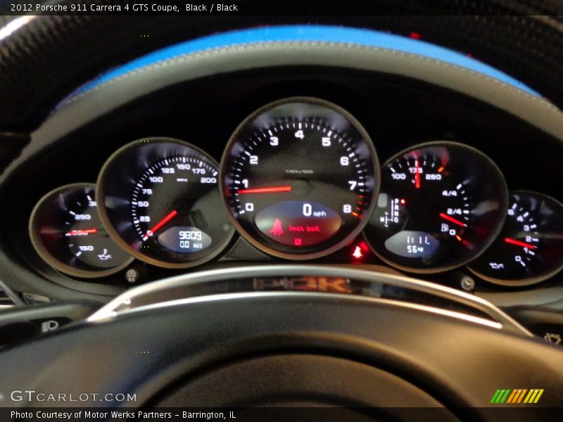  2012 911 Carrera 4 GTS Coupe Carrera 4 GTS Coupe Gauges