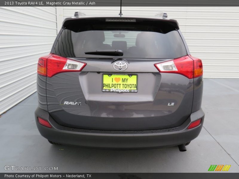 Magnetic Gray Metallic / Ash 2013 Toyota RAV4 LE