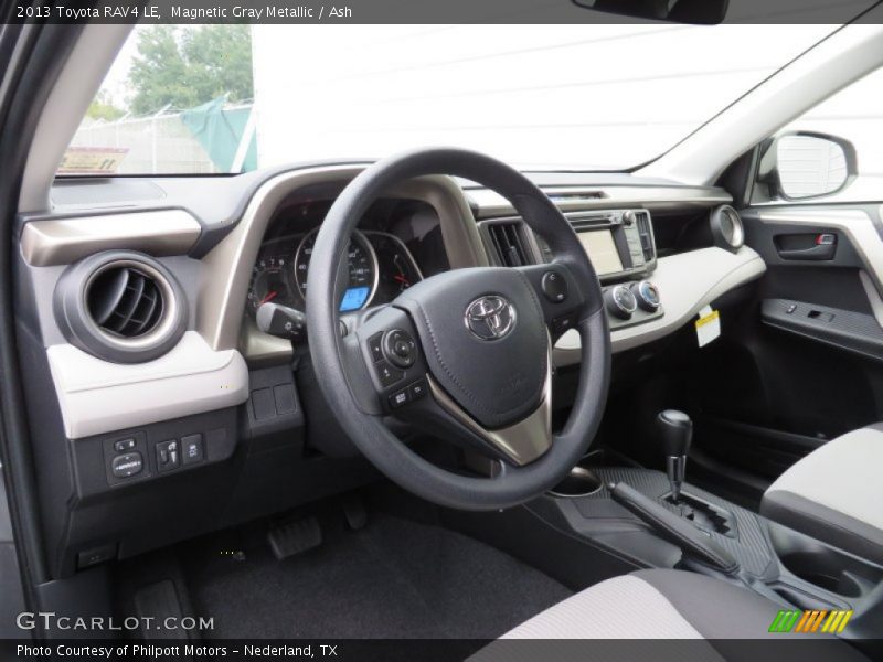 Magnetic Gray Metallic / Ash 2013 Toyota RAV4 LE