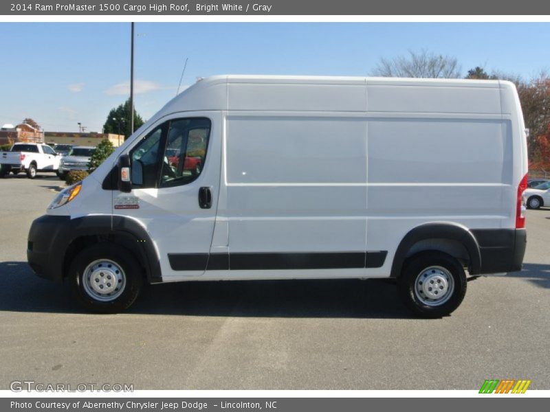  2014 ProMaster 1500 Cargo High Roof Bright White