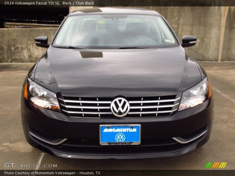 Black / Titan Black 2014 Volkswagen Passat TDI SE