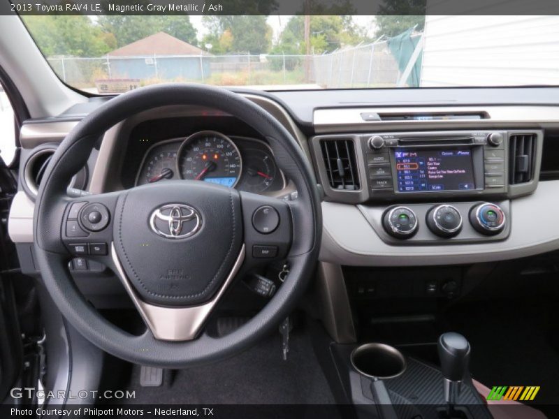 Magnetic Gray Metallic / Ash 2013 Toyota RAV4 LE