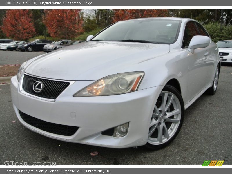 Crystal White / Cashmere Beige 2006 Lexus IS 250