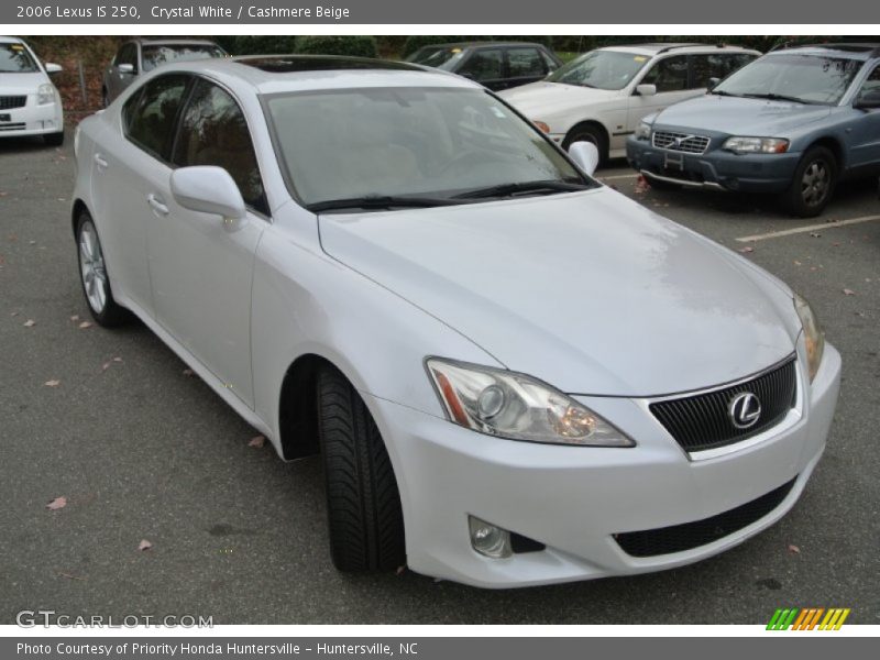 Crystal White / Cashmere Beige 2006 Lexus IS 250