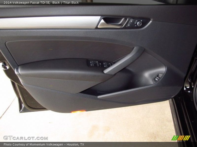 Black / Titan Black 2014 Volkswagen Passat TDI SE