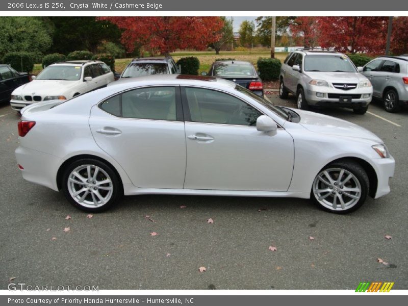 Crystal White / Cashmere Beige 2006 Lexus IS 250