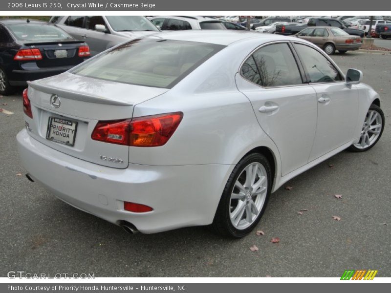 Crystal White / Cashmere Beige 2006 Lexus IS 250