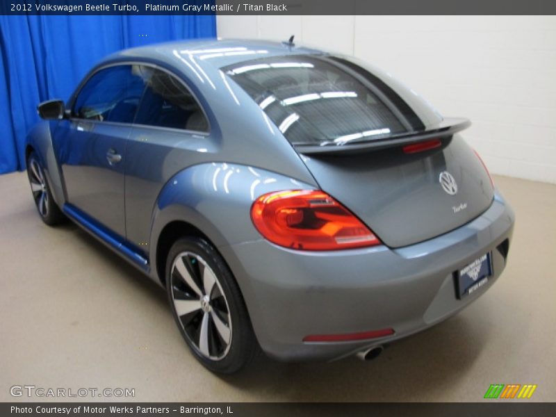 Platinum Gray Metallic / Titan Black 2012 Volkswagen Beetle Turbo