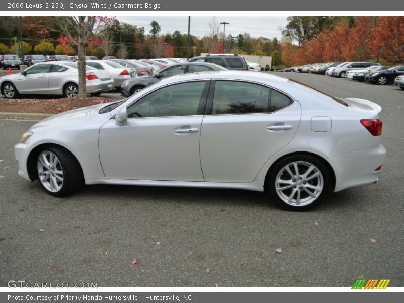 Crystal White / Cashmere Beige 2006 Lexus IS 250
