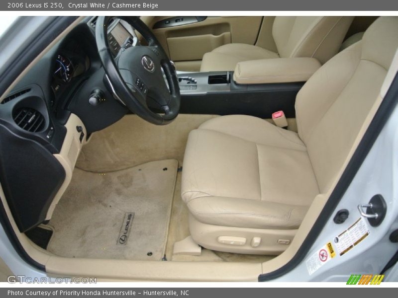 Crystal White / Cashmere Beige 2006 Lexus IS 250